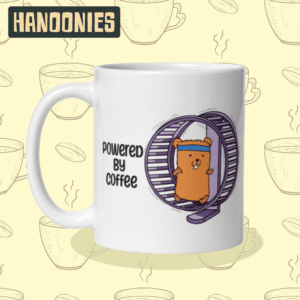 Sparky Mug – "Powered by Coffee"  | Hanoonies