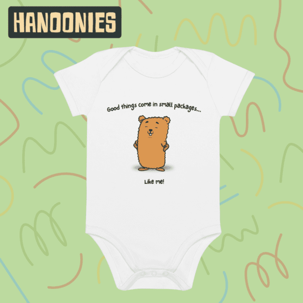 Sparky Baby Bodysuit – "Good Things Come in Small Packages"​ | Hanoonies
