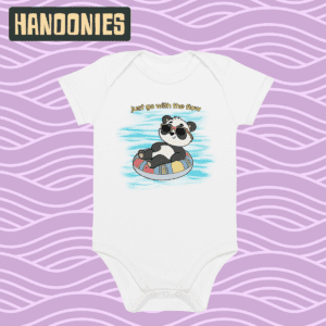 Bindi Baby Bodysuit – "Just Go With the Flow" | Hanoonies