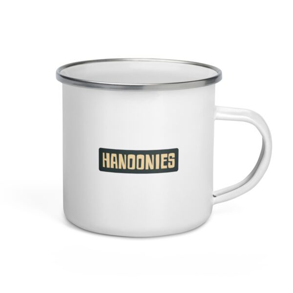 Sparky Enamel Mug – "Don't Give up on your Dreams" | Hanoonies - Image 3