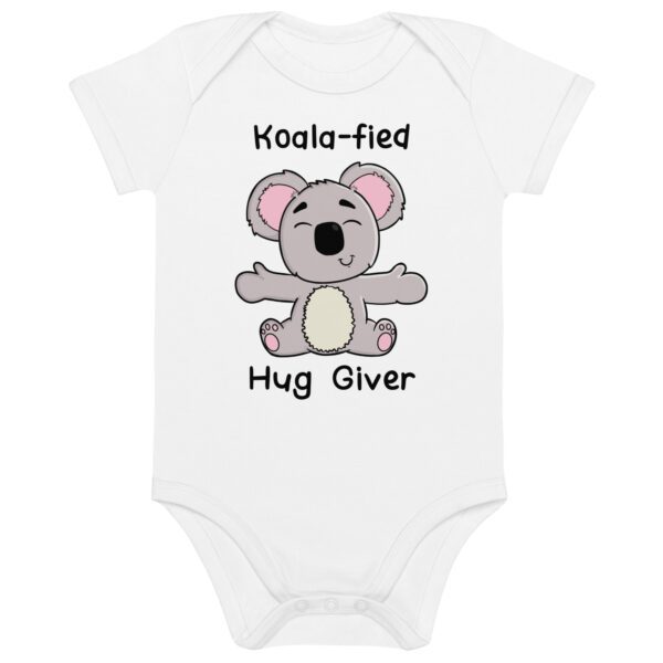 Scout Baby Bodysuit – "Koala-Fied Hug Giver" | Hanoonies - Image 2