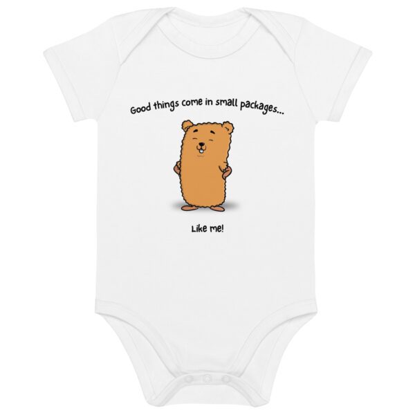 Sparky Baby Bodysuit – "Good Things Come in Small Packages"​ | Hanoonies - Image 2
