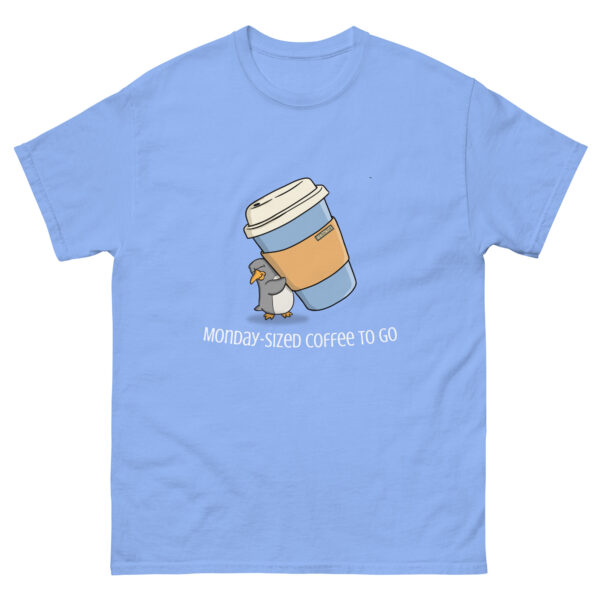Finn T-Shirt – "Monday-Sized Coffee to Go" | Hanoonies - Image 7