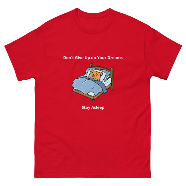 Sparky T-Shirt – "Don't Give up on Your Dreams" | Hanoonies - Image 2