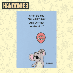 Birthday Card - Scout "Birthday Card Without Money" | Hanoonies