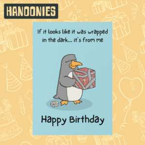 Birthday Card - Finn "Wrapped in the Dark" | Hanoonies