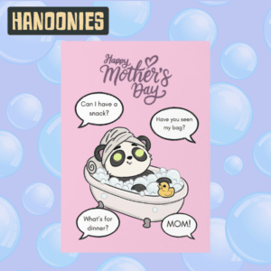 Mother's Day Card - Bindi Bathtime | Hanoonies