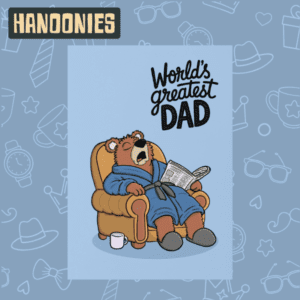 Dad Card - Gus "World's Greatest Dad" | Hanoonies