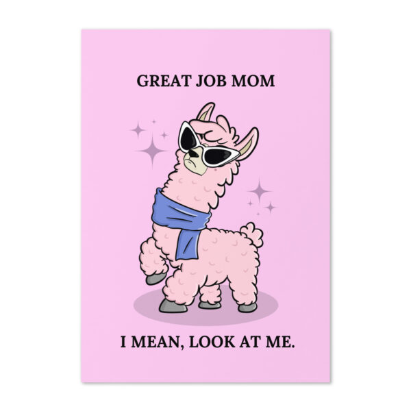 Mom Card - Lulu "Great Job Mom" | Hanoonies - Image 2
