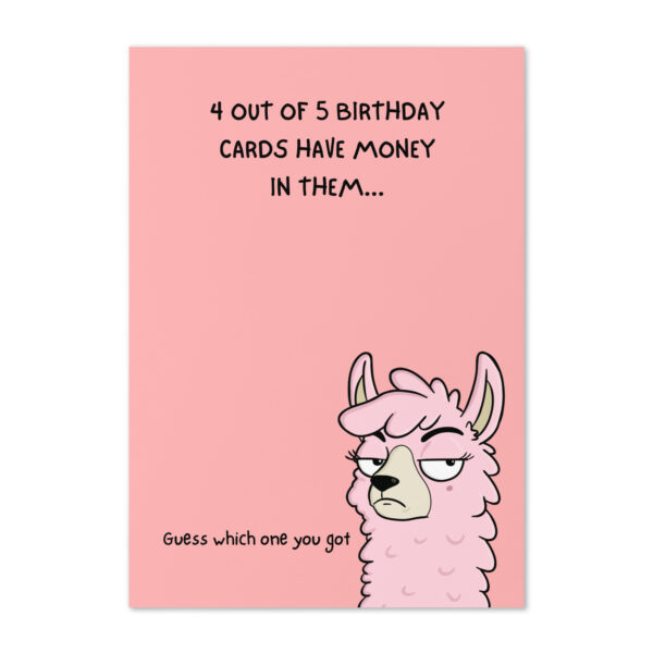 Birthday Card - Lulu "4/5 Birthday Cards" | Hanoonies - Image 2
