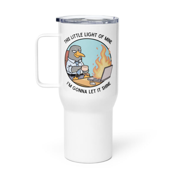 Finn Travel Mug – "This Little Light of Mine" | Hanoonies - Image 2